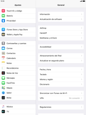 Pulsa iTunes Store y App Store.