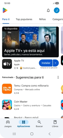 Pulsa el icono de perfil.