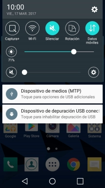 Pulsa el icono de ajustes.