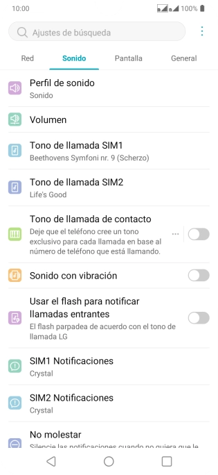 Pulsa la tecla de inicio para terminar y regresar a la pantalla de inicio.
