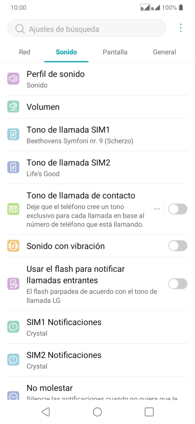 Pulsa la tecla de inicio para terminar y regresar a la pantalla de inicio.