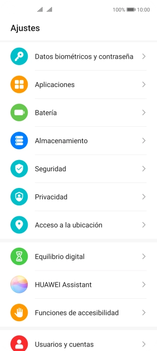Pulsa Seguridad.