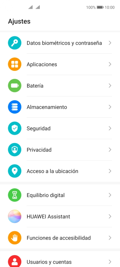Pulsa Seguridad.