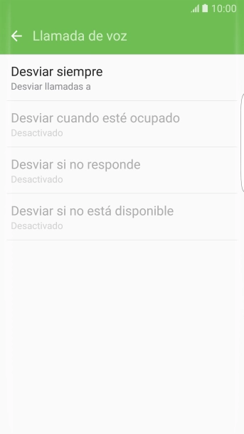 Pulsa la tecla de inicio para terminar y regresar a la pantalla de inicio.