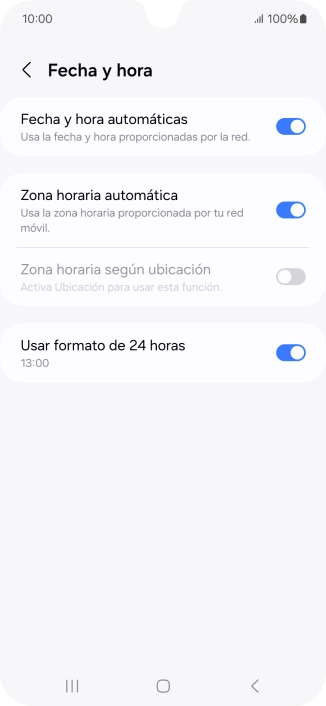 Pulsa la tecla de inicio para terminar y regresar a la pantalla de inicio.
