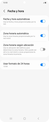 Pulsa la tecla de inicio para terminar y regresar a la pantalla de inicio.