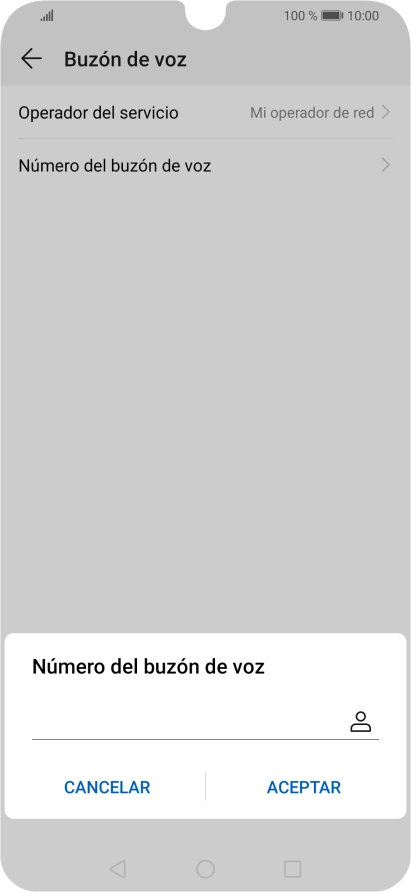 Introduce 22177 y pulsa ACEPTAR.