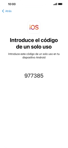 Seguir las indicaciones de la pantalla y de la app 