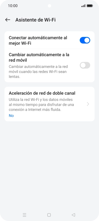 Pulsa el indicador junto a 
