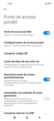 Pulsa la tecla de inicio para terminar y regresar a la pantalla de inicio.