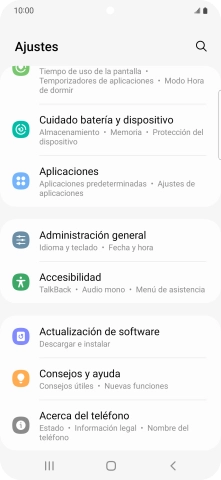 Pulsa Aplicaciones.