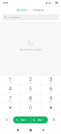 Pulsa el icono de menú.