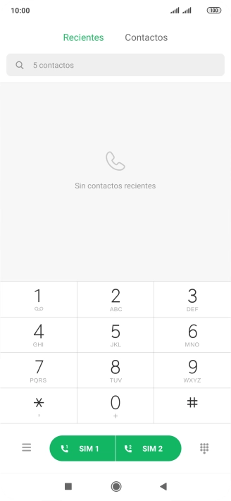 Pulsa el icono de menú.