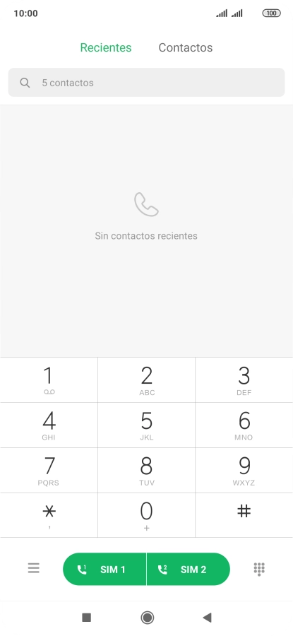 Pulsa el icono de menú.
