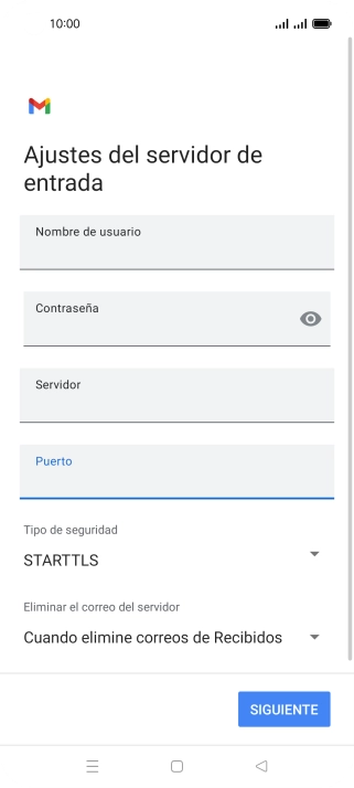 Pulsa la lista desplegable bajo 