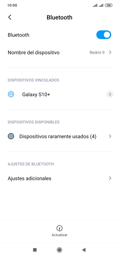 Pulsa la tecla de inicio para terminar y regresar a la pantalla de inicio. Pulsa la tecla de inicio para terminar y regresar a la pantalla de inicio.