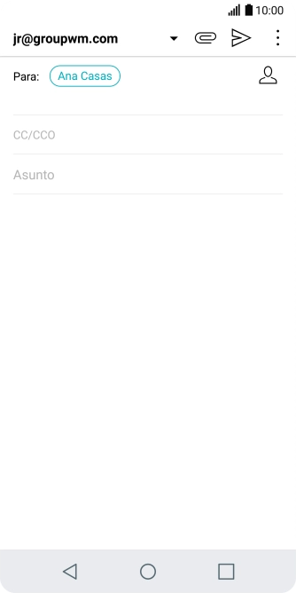 Pulsa Asunto e introduce el asunto deseado.