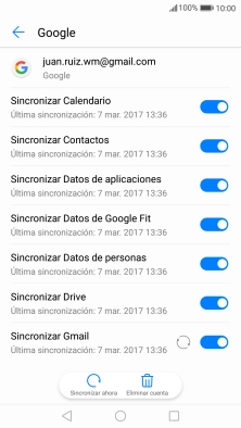Pulsa la tecla de inicio para terminar y regresar a la pantalla de inicio.