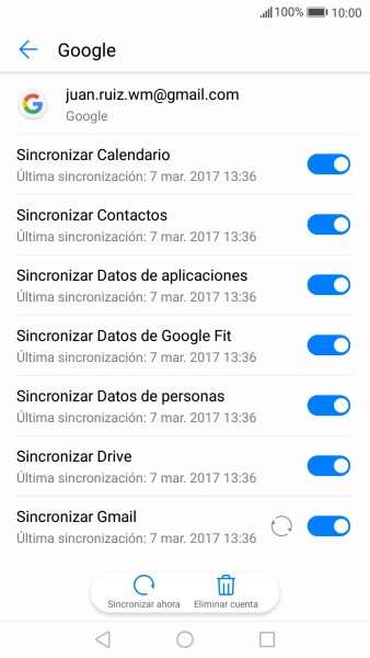 Pulsa la tecla de inicio para terminar y regresar a la pantalla de inicio.