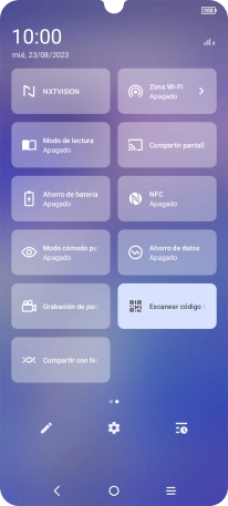 Pulsa Ahorro de batería para activar la función.