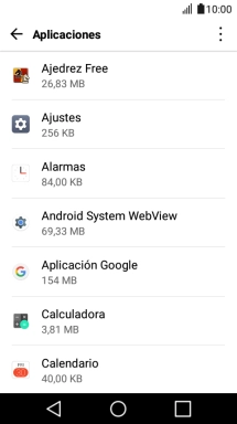 Pulsa la app deseada. Pulsa la app deseada.