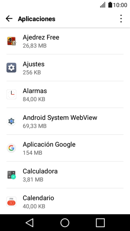 Pulsa la app deseada. Pulsa la app deseada.