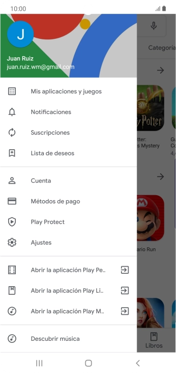 Pulsa Mis aplicaciones y juegos.