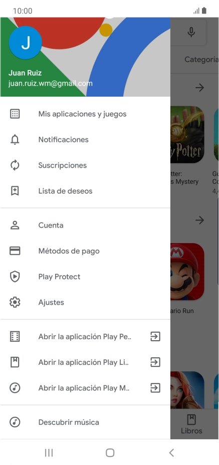Pulsa Mis aplicaciones y juegos.