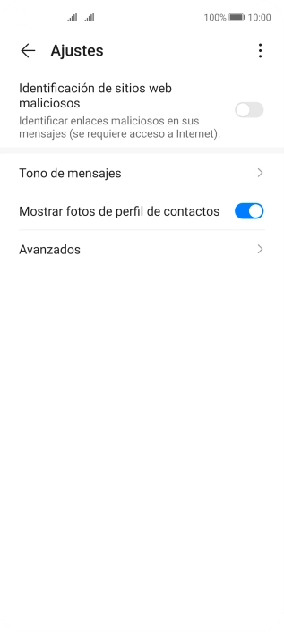 Pulsa Avanzados.