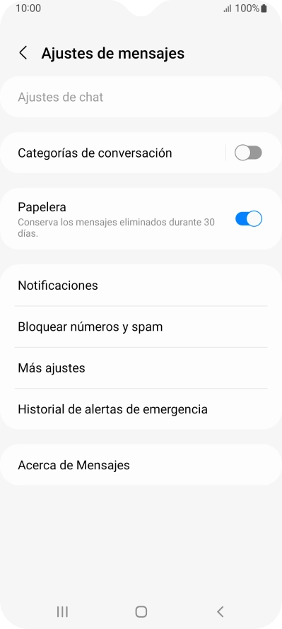 Pulsa Más ajustes.