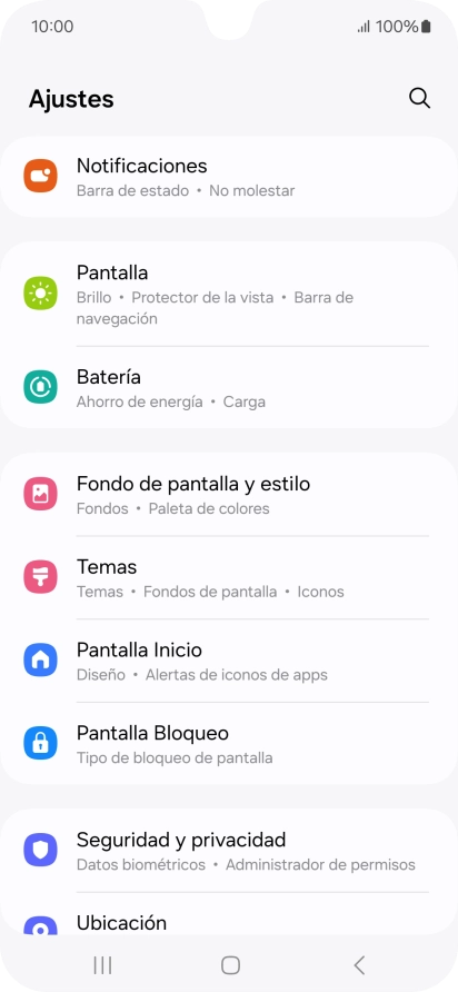 Pulsa Batería.