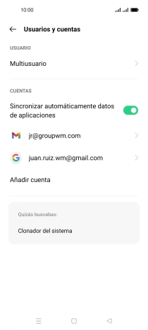 Pulsa la tecla de inicio para terminar y regresar a la pantalla de inicio.
