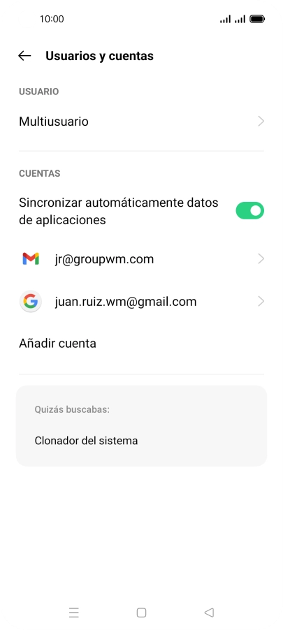 Pulsa la tecla de inicio para terminar y regresar a la pantalla de inicio.