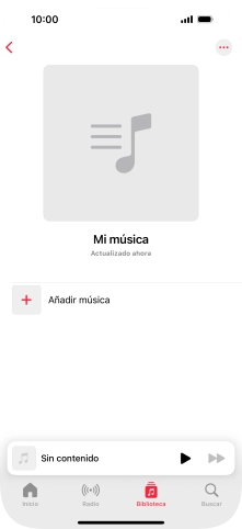 Pulsa Añadir música. Pulsa Añadir música.