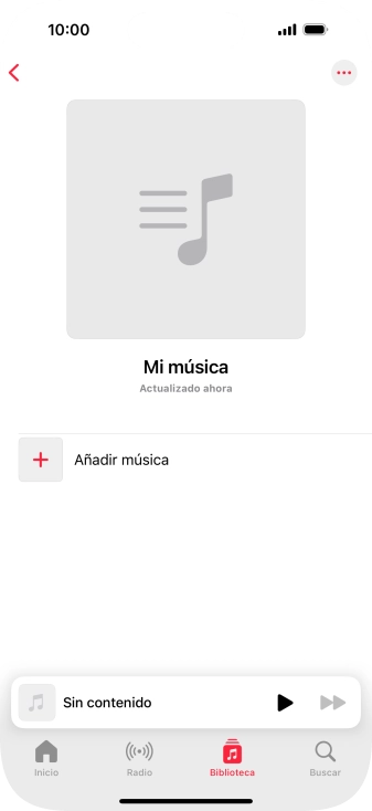 Pulsa Añadir música. Pulsa Añadir música.