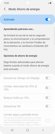 Pulsa la tecla de inicio para terminar y regresar a la pantalla de inicio.