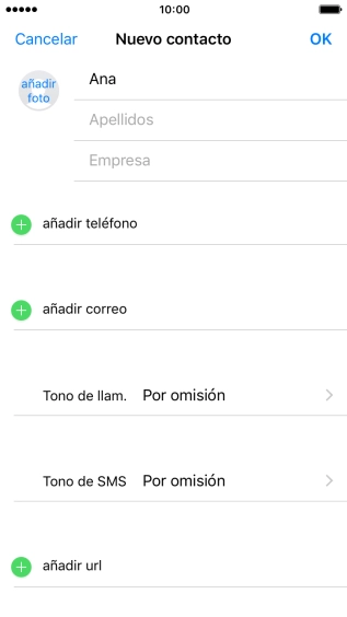 Pulsa Apellidos e introduce el apellido. Pulsa Apellidos e introduce el apellido.