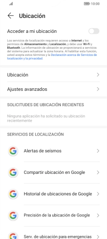 Pulsa el indicador junto a 