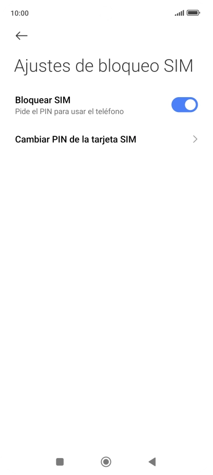 Pulsa el indicador junto a 