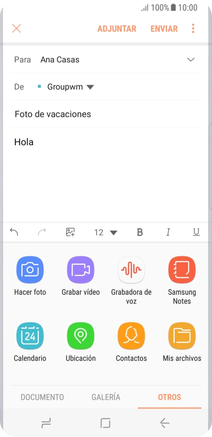 Pulsa Mis archivos y desplázate a la carpeta deseada.
