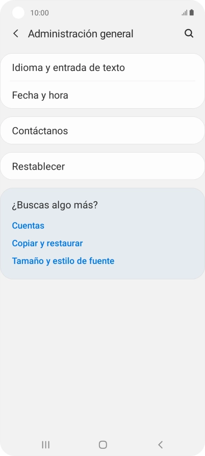 Pulsa Restablecer.