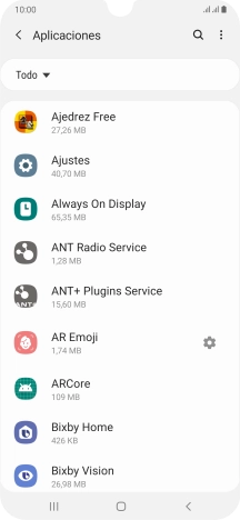 Pulsa la app deseada. Pulsa la app deseada.