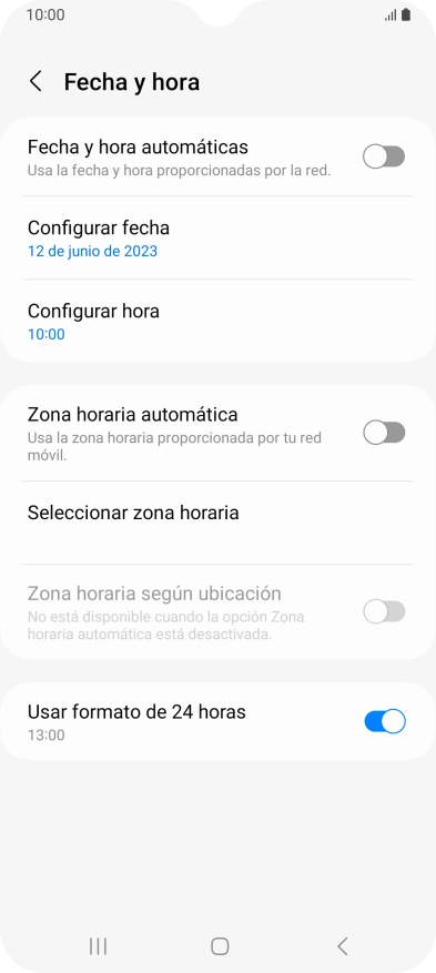 Pulsa el indicador junto a 