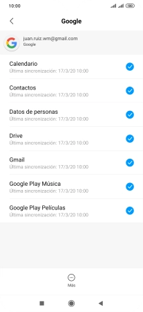 Pulsa la tecla de inicio para terminar y regresar a la pantalla de inicio.