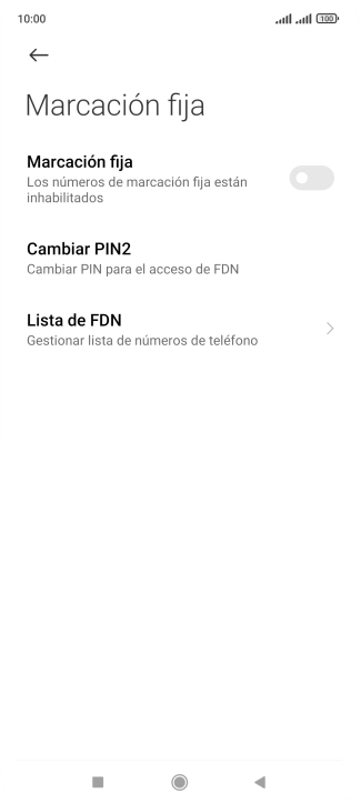 Pulsa el indicador junto a 