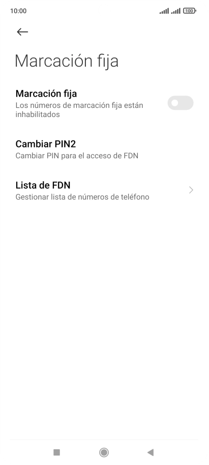 Pulsa el indicador junto a 