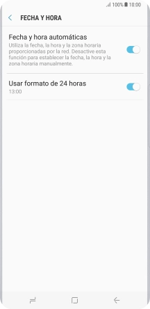 Pulsa la tecla de inicio para terminar y regresar a la pantalla de inicio.