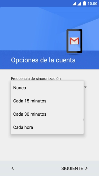 Pulsa el ajuste deseado.
