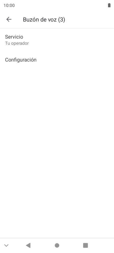 Pulsa Configuración.