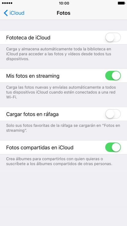 Pulsa el indicador junto a 